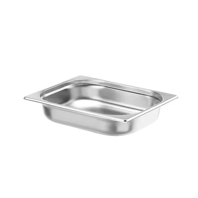 Bac Gastronorme GN 1/2 Inox - P 65 mm - 4 L