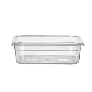 Bac Gastronorme GN 1/2 Polypropylène Gradué - 10 cm Profondeur - 6,5 Litres
