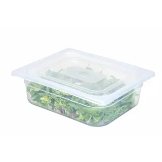 Bac Gastronorme GN 1/2 Polypropylène Gradué - 10 cm Profondeur - 6,5 Litres