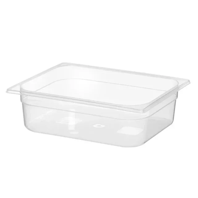 Bac Gastronorme GN 1/2 Polypropylène Gradué - 10 cm Profondeur - 6,5 Litres