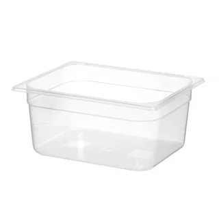 Bac Gastronorme GN 1/2 en Polypropylène Gradué - 150 mm de Profondeur - Capacité 9,5 Litres