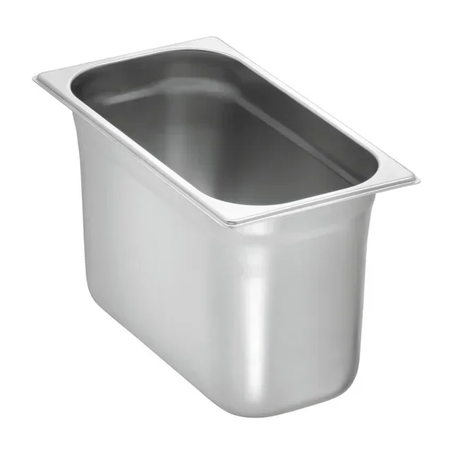 Bac Gastronorme GN 1/3 - 20 cm de Profondeur - Capacité 7,8 Litres