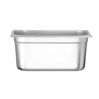 Gastronorm Container 1/3 Stainless Steel - Height 15 cm - Capacity 5.7 L