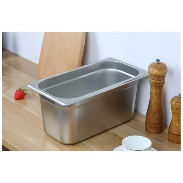 Bac Gastronorme GN 1/3 Inox 150 mm - Contenance 5,7 Litres