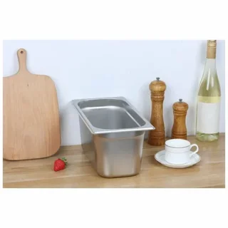 Bac Gastronorme GN 1/3 Inox 150 mm - Contenance 5,7 Litres