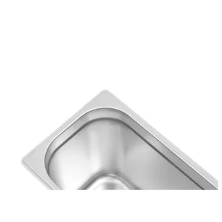 Bac Gastronorme GN 1/3 Inox - Hauteur 200 mm - Contenance 7,5 Litres
