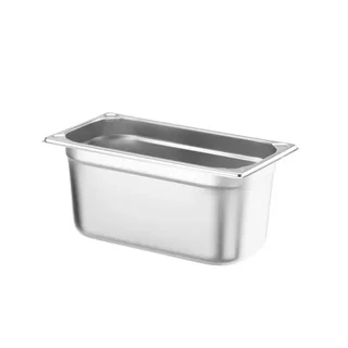 Bac Gastronorme GN 1/3 Kitchen Line 5,1 L Hauteur 150 mm - Conteneur Alimentaire Inox