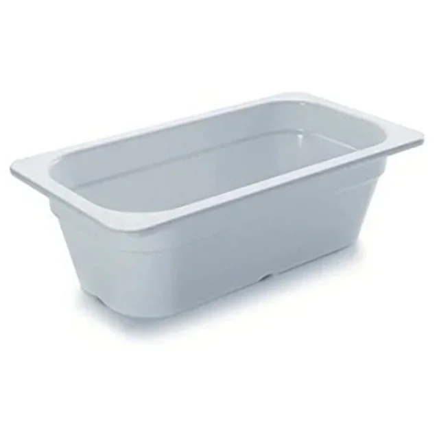 Bac Gastronorme GN 1/3 Mélamine - Hauteur 10 cm - Capacité 3,8 Litres