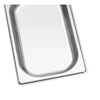 Bac Gastronorme GN 1/4 - Hauteur 2 cm - Contenance 0,8 Litre