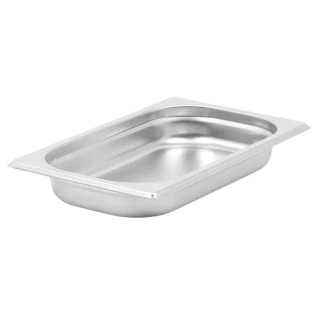 Bac Gastronorme GN 1/4 Inox 40 mm - Capacité 1,6 L