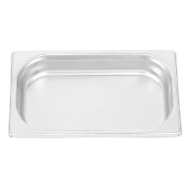 Bac Gastronorme GN 1/4 Inox 40 mm - Capacité 1,6 L