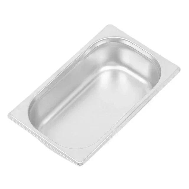 Gastronorm Container GN 1/4 Stainless Steel - Height 65 mm - Capacity 1.8 L