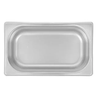 Gastronorm Container GN 1/4 Stainless Steel - Height 65 mm - Capacity 1.8 L
