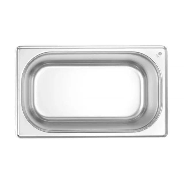 Bac Gastronorme GN 1/4 Inox - Hauteur 150 mm - Capacité 4 Litres