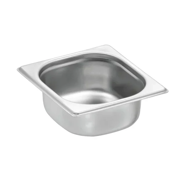 Bac Gastronorme GN 1/6 - Hauteur 65 mm - Capacité 1 Litre