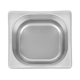 Bac Gastronorme GN 1/6 Inox Prof. 100 mm - Contenance 1,6 L