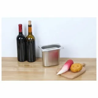 Bac Gastronorme GN 1/9 Inox Prof. 150 mm - Contenance 1,4 L