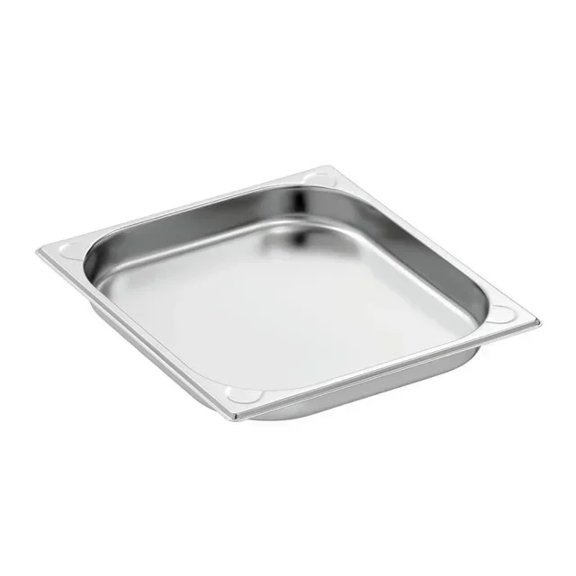 Bac Gastronorme GN 2/3 Basic Line 40 mm - Contenance 3 Litres