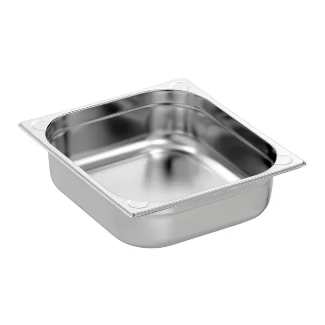 Bac Gastronorme GN 2/3 Basic Line - Profondeur 10 cm - Contenance 9 Litres