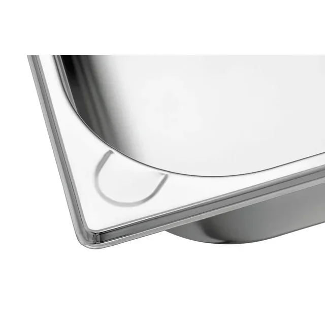 Bac Gastronorme GN 2/3 Basic Line - Profondeur 10 cm - Contenance 9 Litres