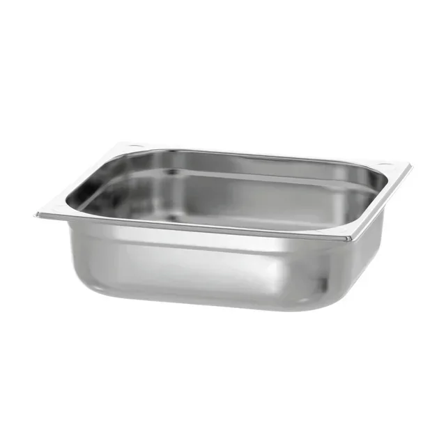 Bac Gastronorme GN 2/3 Basic Line - Profondeur 10 cm - Contenance 9 Litres