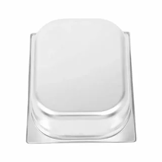 GN 2/3 Gastronorm Behälter Edelstahl - Höhe 100 mm - Fassungsvermögen 9 Liter