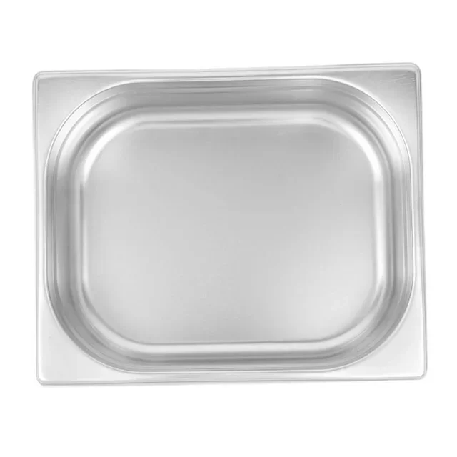 GN 2/3 Gastronorm Behälter Edelstahl - Höhe 100 mm - Fassungsvermögen 9 Liter