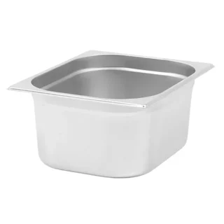 Bac Gastronorme GN 2/3 Inox - Hauteur 20 cm - Capacité 18 Litres