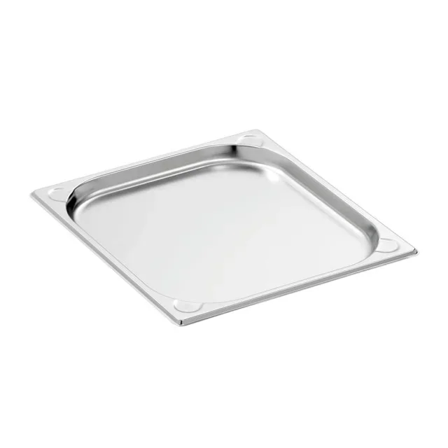 Bac Gastronorme GN 2/3 Inox - Hauteur 20 mm - Capacité 2,3 Litres