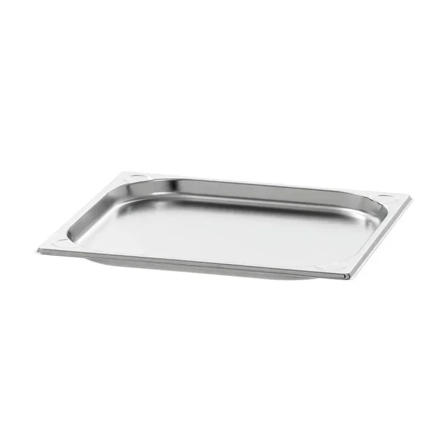 Bac Gastronorme GN 2/3 Inox - Hauteur 20 mm - Capacité 2,3 Litres