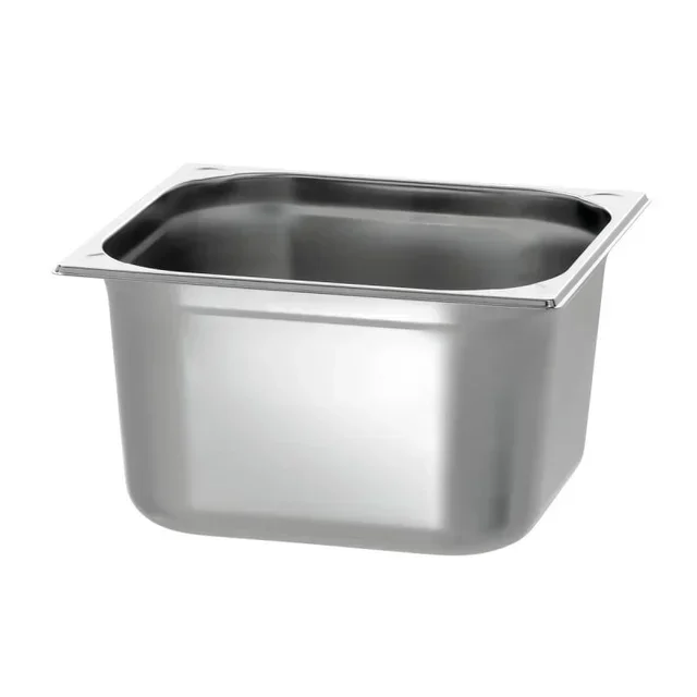 Bac Gastronorme GN 2/3 Inox - Hauteur 200 mm - Capacité 18 Litres