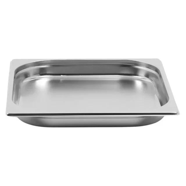 GN 2/3 Gastronorm Pan Stainless Steel - Depth 4 cm - Capacity 3 Liters