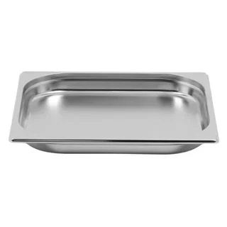 GN 2/3 Gastronorm Pan Stainless Steel - Depth 4 cm - Capacity 3 Liters