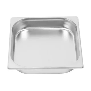 Bac Gastronorme GN 2/3 Inox - Hauteur 65 mm - Capacité 5,5 Litres