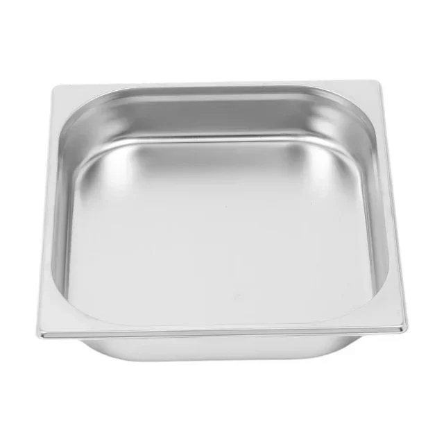 Bac Gastronorme GN 2/3 Inox - Hauteur 65 mm - Capacité 5,5 Litres