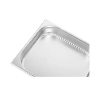 Bac Gastronorme GN 2/3 Inox - Hauteur 65 mm - Capacité 5,5 Litres