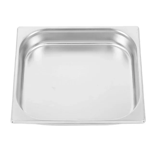 Bac Gastronorme GN 2/3 Inox - Hauteur 65 mm - Capacité 5,5 Litres