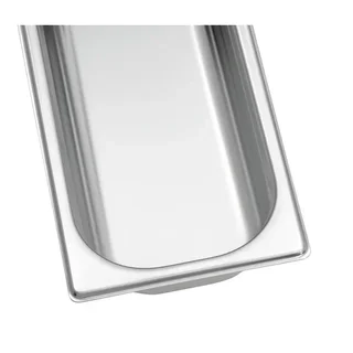 Bac Gastronorme GN 2/4 - 65 mm de Profondeur - Capacité 3,8 Litres