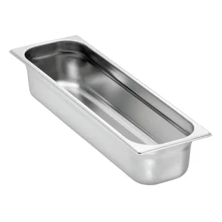 Bac Gastronorme GN 2/4 Inox 100 mm - Capacité 6 Litres