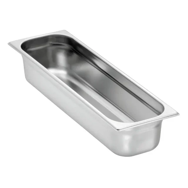 Bac Gastronorme GN 2/4 Inox 100 mm - Capacité 6 Litres