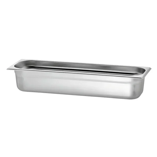 Bac Gastronorme GN 2/4 Inox 100 mm - Capacité 6 Litres