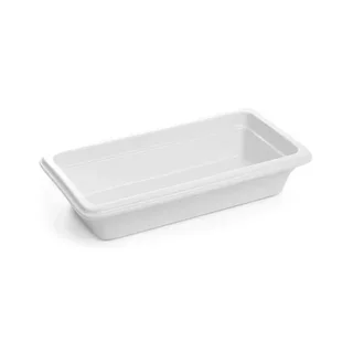 Bac Gastronorme Porcelaine Blanc - Format GN 1/3 Standard