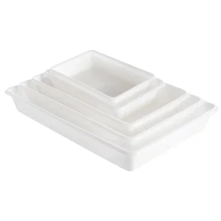 Bac Plat 3 Litres Couleur Blanc