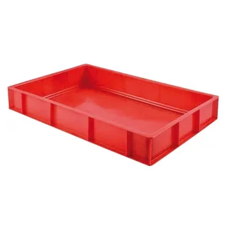 Bac de rangement 15L rouge 600x400 mm pour patons et laine