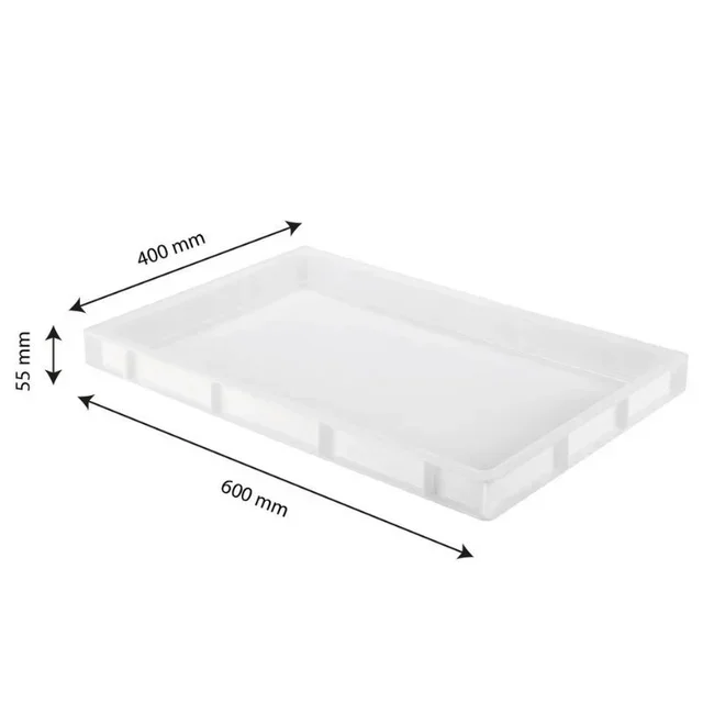 Chicken Feet Tray 9 Litres - White - 600 x 400 mm