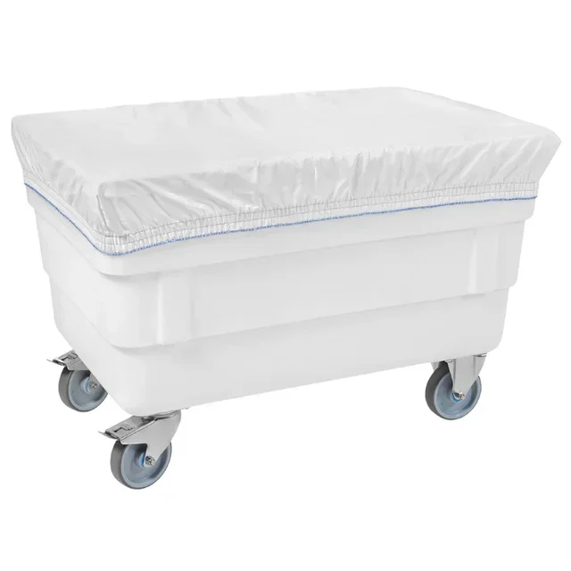 310 Liter Selbsttragender Aufbewahrungsbehälter mit Rädern Edelstahl