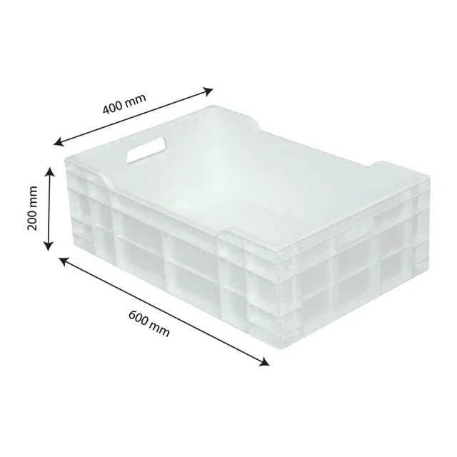Full Crate 40L - 600x400 mm - White