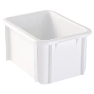 Contenedor de Almacenamiento Rectangular 15 Litros Blanco