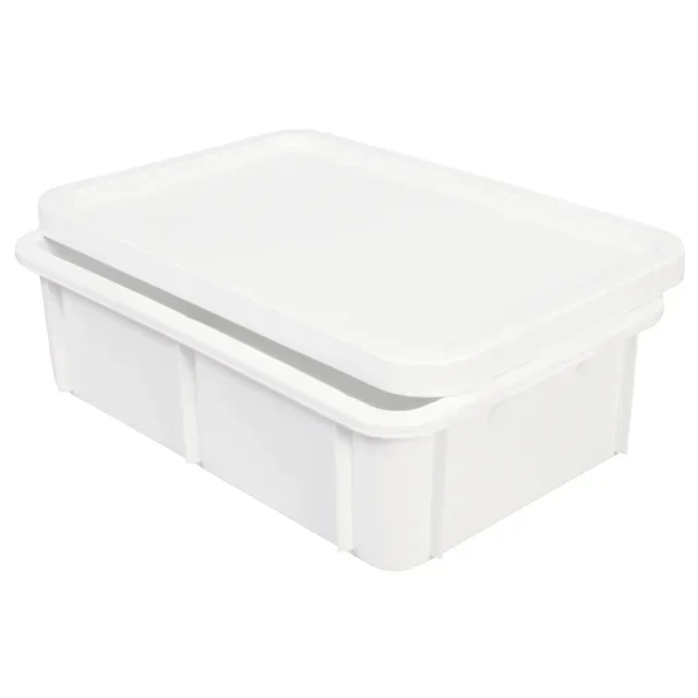 Bac de Rangement Rectangulaire 25 Litres - Blanc