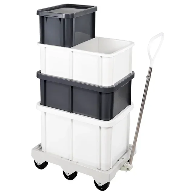 Bac de Rangement Rectangulaire 55 Litres - Blanc